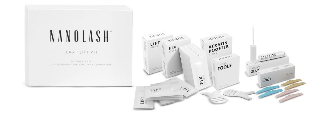 Nanolash Lash Lift Kit - en måte å endre blikket fullstendig